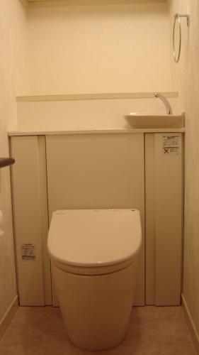 温か味のあるトイレになりました